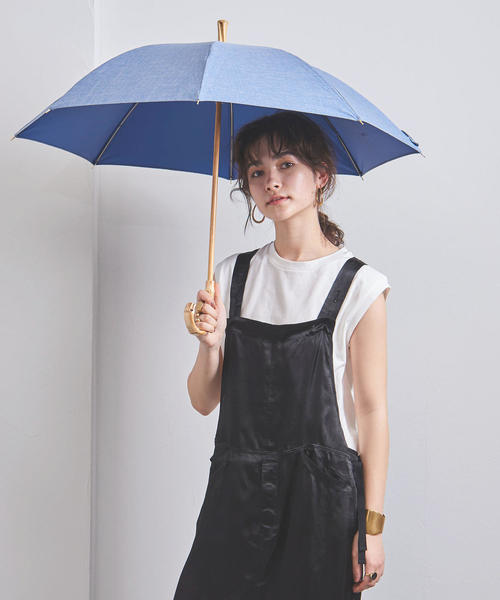 UNITED ARROWS(ユナイテッドアローズ)の「UBSC MUJI SHORT 晴雨兼用傘(長傘)」|ネイビー