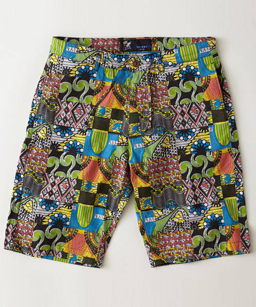 FAT（エフエイティー）の「KAKTUS SHORTS（その他パンツ・メンズ・ネイビー/オレンジ/マルチ・TITCH(M)/SKINNY(L)/FAT(XL)/JUMBO(XXL)）」の3枚目の写真