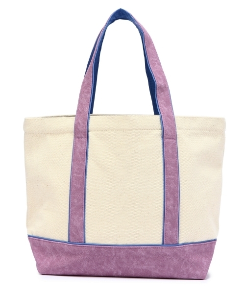 Another Edition(アナザーエディション)の「AE CANVAS TOTE L(ショルダーバッグ・レディース・ブラック/ライラック・フリー)」の9枚目の写真