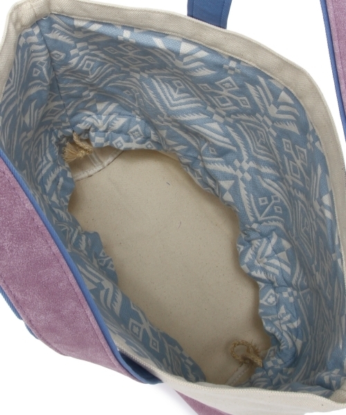 Another Edition(アナザーエディション)の「AE CANVAS TOTE L(ショルダーバッグ・レディース・ブラック/ライラック・フリー)」の4枚目の写真