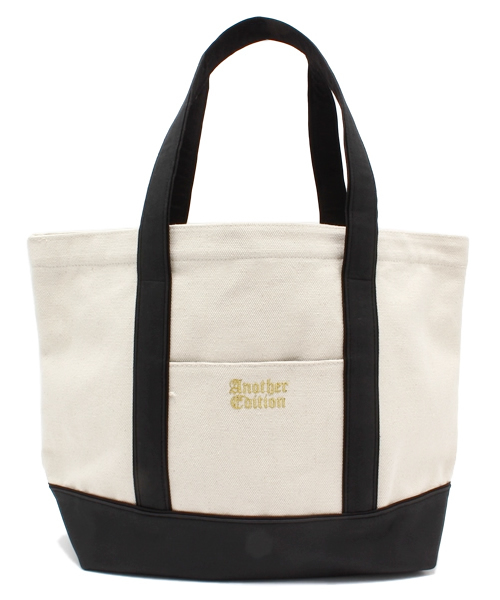 Another Edition(アナザーエディション)の「AE CANVAS TOTE L(ショルダーバッグ・レディース・ブラック/ライラック・フリー)」の7枚目の写真
