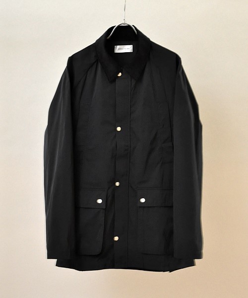 Hub&Spoke(ハブアンドスポーク)の「ナイロン衿着替えブルゾン(ブルゾン・メンズ・アイボリー/ネイビー・MEDIUM/LARGE)」の2枚目の写真