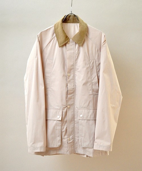 Hub&Spoke(ハブアンドスポーク)の「ナイロン衿着替えブルゾン(ブルゾン・メンズ・アイボリー/ネイビー・MEDIUM/LARGE)」の1枚目の写真