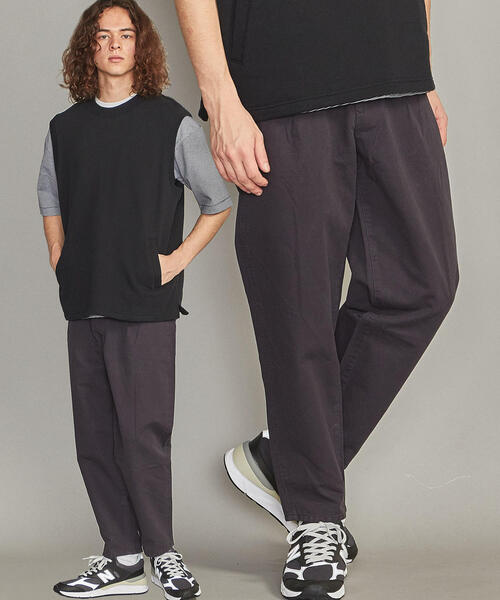 BEAUTY&YOUTH UNITED ARROWS（ビューティーアンドユースユナイテッドアローズ）の「BY コットン リネン バギーパンツ（その他パンツ・メンズ・ベージュ/コバルトブルー/ブラック・S/M/XL/L）」の2枚目の写真