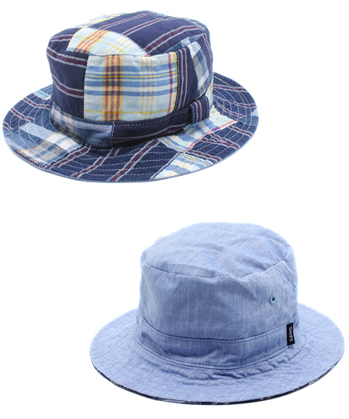 SHIPS（シップス）の「SHIPS KIDS:パッチワーク×クールマックス リバーシブル ハット（ハット・キッズ・レッド/ネイビー/ワイン・LARGE/SMALL/XX-SMALL/MEDIUM/X-SMALL）」の2枚目の写真