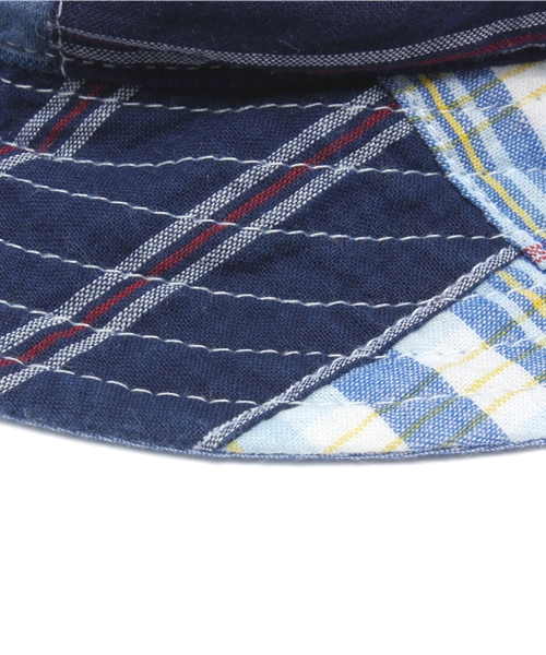 SHIPS（シップス）の「SHIPS KIDS:パッチワーク×クールマックス リバーシブル ハット（ハット・キッズ・レッド/ネイビー/ワイン・LARGE/SMALL/XX-SMALL/MEDIUM/X-SMALL）」の10枚目の写真