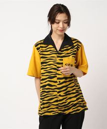 HYSTERIC GLAMOUR | HYSTERIC BOWLER 半袖ビッグボーリングシャツ(シャツ/ブラウス)