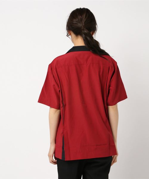 HYSTERIC GLAMOUR(ヒステリックグラマー)の「HYSTERIC BOWLER 半袖ビッグボーリングシャツ(シャツ/ブラウス・レディース・イエロー/ホワイト/レッド・FREE)」の8枚目の写真
