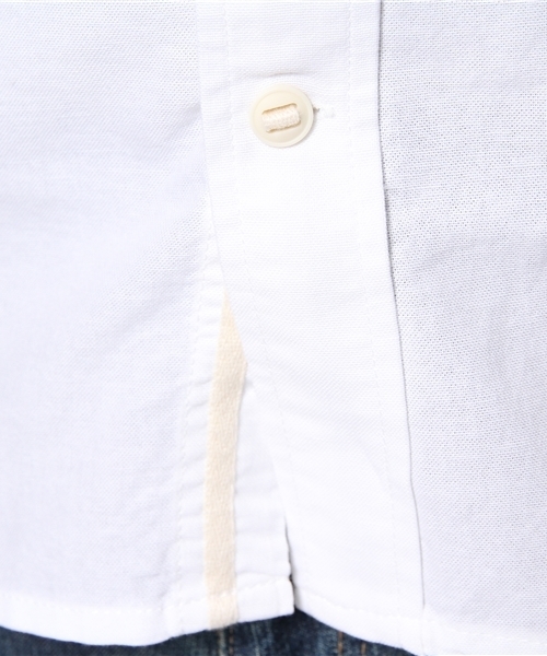 WEGO(ウィゴー)の「WEGO/オックスフォード半袖シャツ(シャツ/ブラウス・メンズ・ホワイト/グリーン/ブルー・LARGE/MEDIUM)」の7枚目の写真