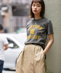 Mixta/ミクスタ “TABBY CAT19” SS CREWNECK T-SHIRT