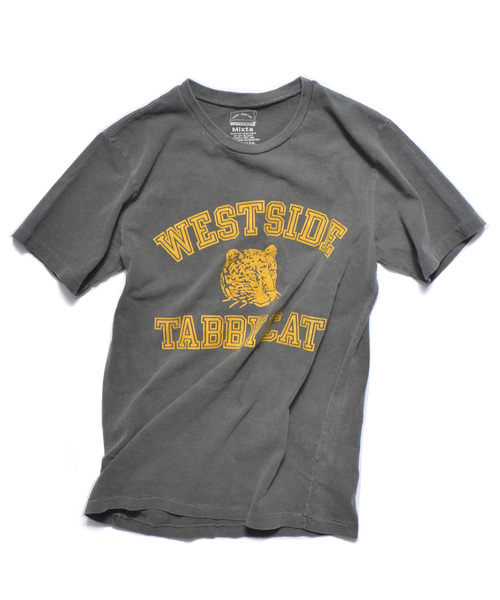 MIXTA Tシャツ (TABBY CAT 19) 新品未使用 セール】Mixta/ミクスタ “TABBY CAT19” SS CREWNECK T-SHIRT（Tシャツ
