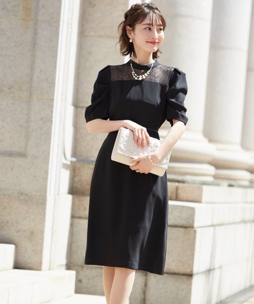 Dorry Doll（ドリードール）の「ビーズｘパール刺繍モチーフ使いクラッチバッグ（クラッチバッグ・レディース・ブラック/ベージュ/モカ・FREE）」の4枚目の写真