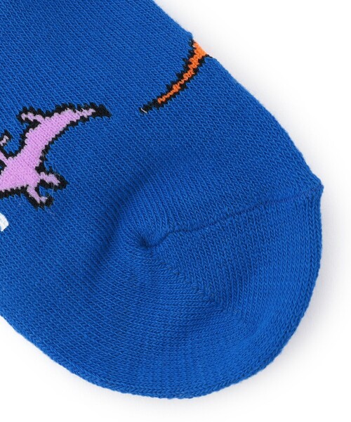 SHIPS（シップス）の「SHIPS KIDS:ダイナソー ソックス（ソックス/靴下・キッズ・ブルー/ライトグレー/オフホワイト/グリーン/ブラック/ベージュ/オレンジ/ネイビー/ライトブルー/レッド・LARGE/MEDIUM/SMALL）」の13枚目の写真