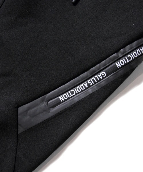 GALLIS ADDICTION（ガリスアディクション）の「GA・ポンチ止水ZIPパンツ２（スウェットパンツ・メンズ・ブラック/グレー・S/L/XL/M）」の11枚目の写真