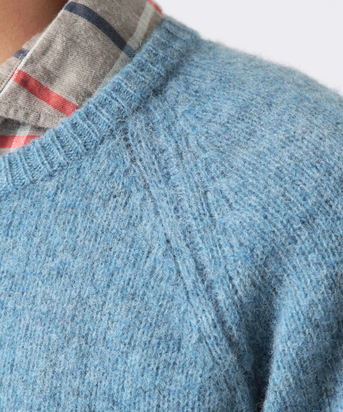 B:MING by BEAMS(ビーミングバイビームス)の「ビーミング by ビームス / CREW KNIT(ニット/セーター・メンズ・オフホワイト/チャコールグレー/ベージュ/サックスブルー/ネイビー/レッド・MEDIUM/SMALL/X-LARGE/LARGE)」の20枚目の写真