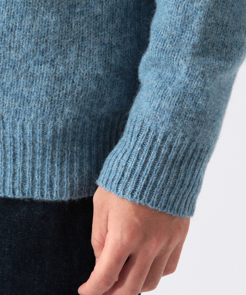 B:MING by BEAMS(ビーミングバイビームス)の「ビーミング by ビームス / CREW KNIT(ニット/セーター・メンズ・オフホワイト/チャコールグレー/ベージュ/サックスブルー/ネイビー/レッド・MEDIUM/SMALL/X-LARGE/LARGE)」の19枚目の写真