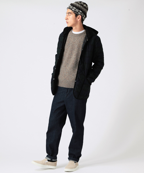 B:MING by BEAMS(ビーミングバイビームス)の「ビーミング by ビームス / CREW KNIT(ニット/セーター・メンズ・オフホワイト/チャコールグレー/ベージュ/サックスブルー/ネイビー/レッド・MEDIUM/SMALL/X-LARGE/LARGE)」の14枚目の写真