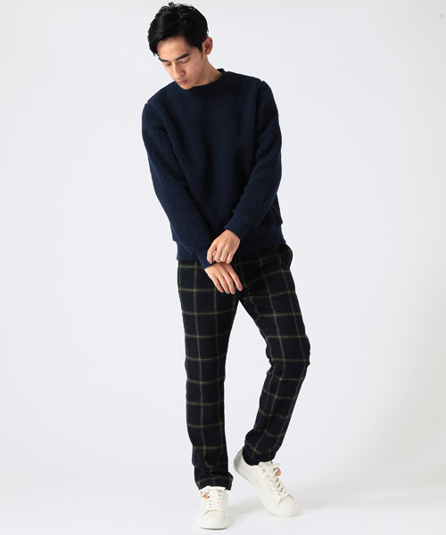 B:MING by BEAMS(ビーミングバイビームス)の「ビーミング by ビームス / CREW KNIT(ニット/セーター・メンズ・オフホワイト/チャコールグレー/ベージュ/サックスブルー/ネイビー/レッド・MEDIUM/SMALL/X-LARGE/LARGE)」の13枚目の写真