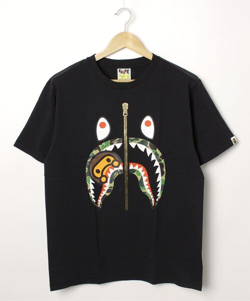 【A BATHING APE】アベイシングエイプ/MILO SHARK TEE /Tシャツ A BATHING APE｜1ST CAMO MILO SHARK FZH TEE | Rakuten Fashion