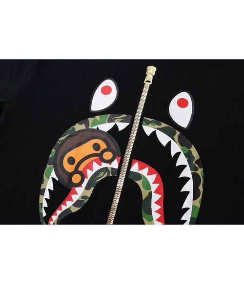 ABC CAMO MILO SHARK TEE M（Tシャツ/カットソー）｜A BATHING