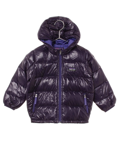 こども ビームス(コドモビームス)の「Patagonia / 14 Baby Hi-Loft Down Sweater Hoody (12m~5y)(ダウンジャケット/コート・キッズ・パープル/ネイビー/ピンク・5Y/18M/12M/2Y/3Y/4Y)」の5枚目の写真