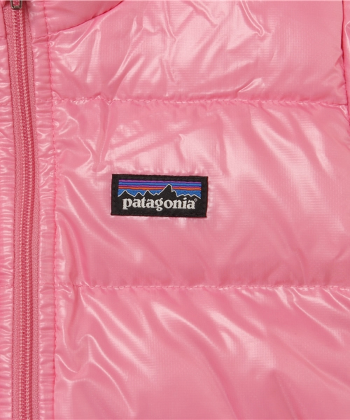 こども ビームス(コドモビームス)の「Patagonia / 14 Baby Hi-Loft Down Sweater Hoody (12m~5y)(ダウンジャケット/コート・キッズ・パープル/ネイビー/ピンク・5Y/18M/12M/2Y/3Y/4Y)」の8枚目の写真