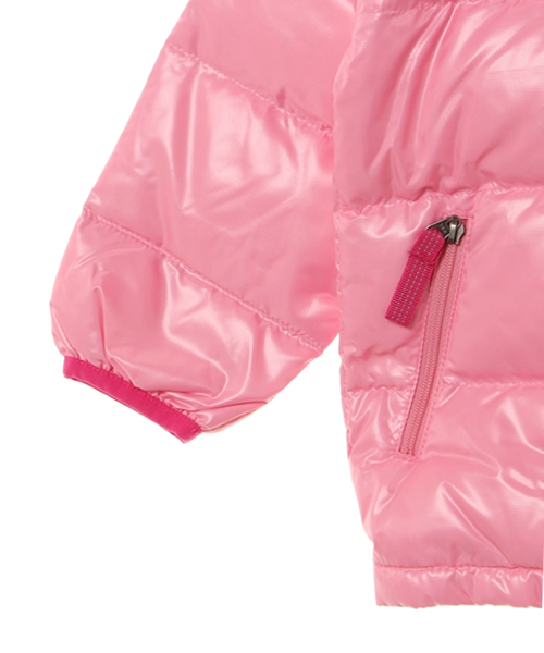 こども ビームス(コドモビームス)の「Patagonia / 14 Baby Hi-Loft Down Sweater Hoody (12m~5y)(ダウンジャケット/コート・キッズ・パープル/ネイビー/ピンク・5Y/18M/12M/2Y/3Y/4Y)」の9枚目の写真