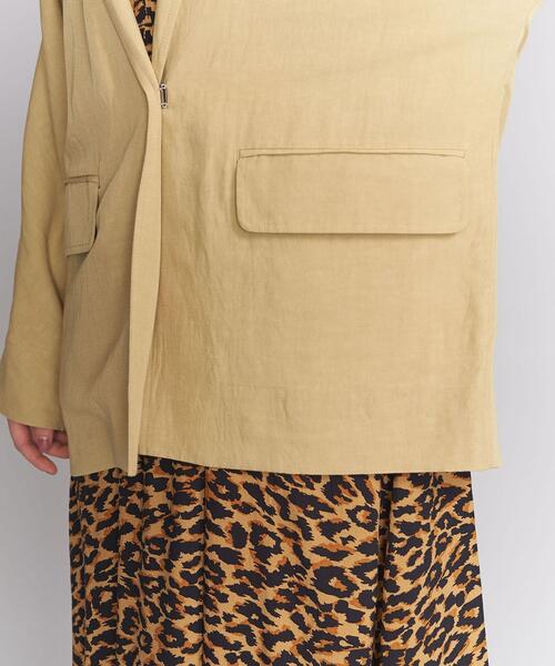 BEAUTY&YOUTH UNITED ARROWS(ビューティーアンドユースユナイテッドアローズ)の「BY ドルマンスリーブテーラードジャケット ◆(テーラードジャケット・レディース・ブラック/クリーム・SMALL/MEDIUM)」の22枚目の写真