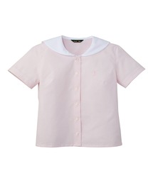 美品 ヨリ ギンガムチェック セーラーカラー ボウタイ 半袖 シャツ 美品 ヨリ ギンガムチェック セーラーカラー ボウタイ 半袖