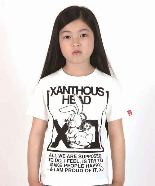 XD(エックスディ)の「XD-半袖T-1(Tシャツ/カットソー・キッズ・ブラック/ホワイト系その他/ブラック系その他/ホワイト/ブラック系その他2/ブラック系その他3/ホワイト系その他4/ホワイト系その他5/ホワイト系その他2/ホワイト系その他3/ブラック系その他4/ブラック系その他5・130cm/160cm/140cm/120cm/150cm/110cm)」の2枚目の写真