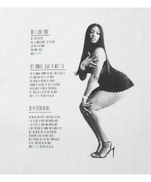 APPLEBUM（アップルバム）の「"Bonita Applebum" T-shirt（Tシャツ/カットソー・メンズ・ホワイト・MEDIUM/XX-LARGE/LARGE/X-LARGE/SMALL）」の3枚目の写真