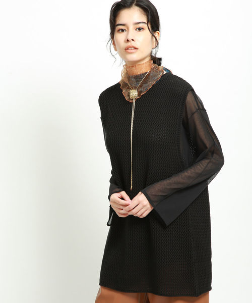 Ray BEAMS（レイビームス）の「Ray BEAMS / メッシュ編み ロング
