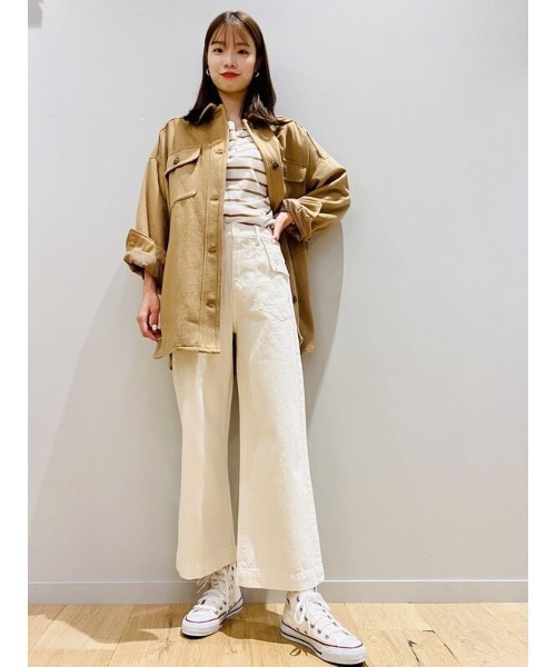 セール】スカイハイ ワイドレッグジーンズ（デニムパンツ）｜GAP