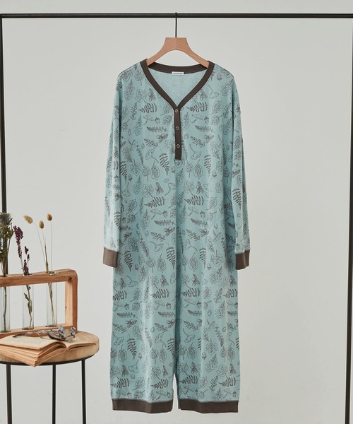 セール 木の実と木の葉 ワンピースパジャマ ルームワンピース Une Nana Cool ウンナナクール のファッション通販 Zozotown