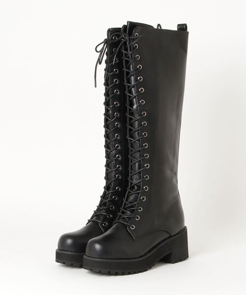 WC（ダブル シー）の「WC/ロングブーツ（ブーツ・レディース・ブラック・MEDIUM/SMALL）」の8枚目の写真