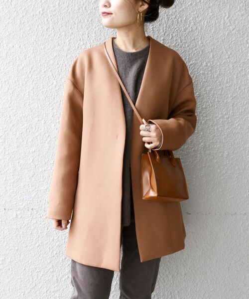 SHIPS(シップス)の「〈手洗い可能〉アムンゼンコート◇(その他アウター・レディース・ネイビー/ライトグリーン/ナチュラル/ライトピンク・38/36)」の10枚目の写真