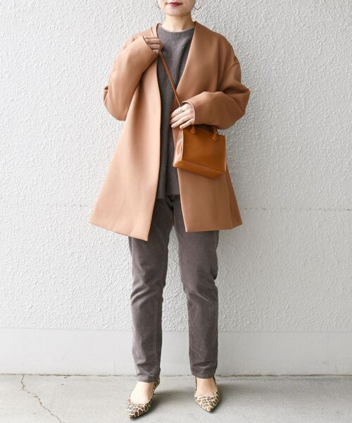 SHIPS(シップス)の「〈手洗い可能〉アムンゼンコート◇(その他アウター・レディース・ネイビー/ライトグリーン/ナチュラル/ライトピンク・38/36)」の11枚目の写真