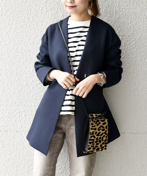 SHIPS(シップス)の「〈手洗い可能〉アムンゼンコート◇(その他アウター・レディース・ネイビー/ライトグリーン/ナチュラル/ライトピンク・38/36)」の18枚目の写真