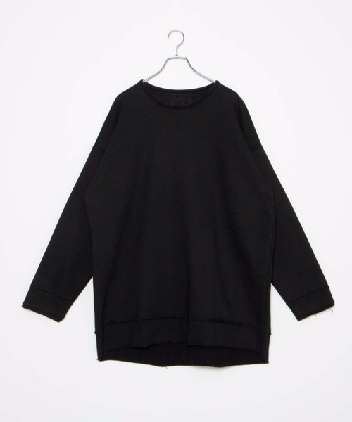 DING(ディング)の「DING/裏起毛ビッグスウェット(スウェット・レディース・ブラック/グレー/カーキ・FREE)」の6枚目の写真