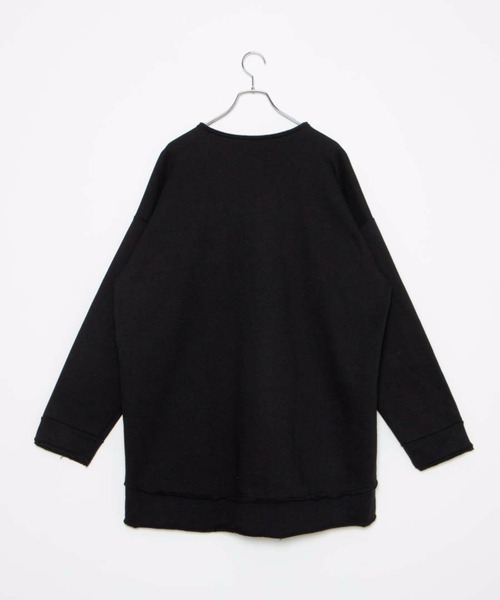 DING(ディング)の「DING/裏起毛ビッグスウェット(スウェット・レディース・ブラック/グレー/カーキ・FREE)」の8枚目の写真