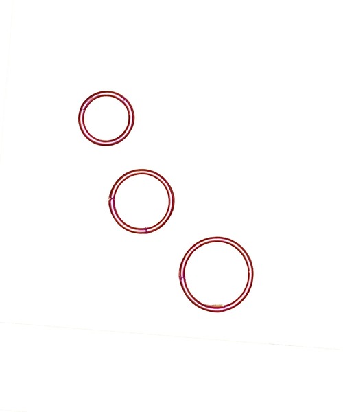 MORPH(モルフ)の「MORPH モルフ セグメントクリッカー ボディーピアス 14ゲージ 6mm~12mm(ピアス(片耳用)・レディース・ピンク・12/6/8/10)」の1枚目の写真