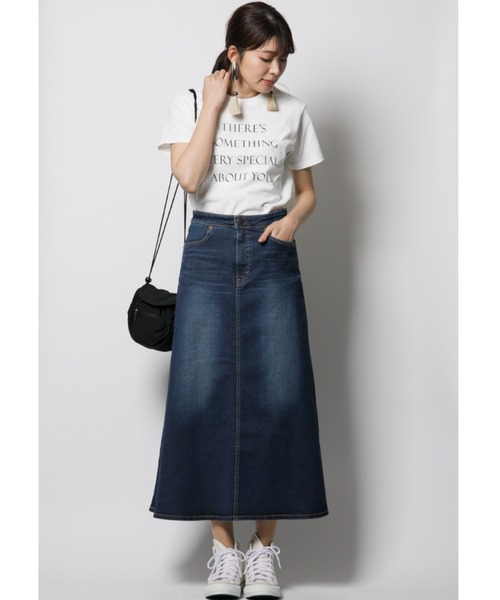 SOMETHING(サムシング)の「【SOMETHING】MESSAGE PRINT T-SHIRT HS(Tシャツ/カットソー・レディース・ホワイト/ベージュ/スモークピンク・FREE)」の22枚目の写真