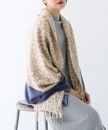 osharewalker（オシャレウォーカー）の「『レオパード柄×無地ストール』（ストール/ショール・レディース）」