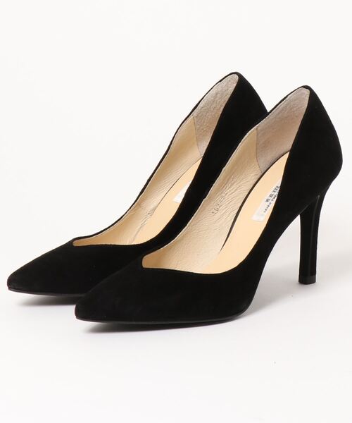 SEVEN TWELVE THIRTY（セヴントゥエルヴサーティー）の「【SEVEN TWELVE THIRTY】ポインテッドトゥパンプス（パンプス・レディース・ブラック/カーキ/ネイビー/ブラック系その他・22.5cm/23.5cm/24.5cm/24cm/23cm）」の3枚目の写真