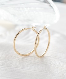 セール】K18 フープ ピアス（ピアス（両耳用））｜Jewel closet by