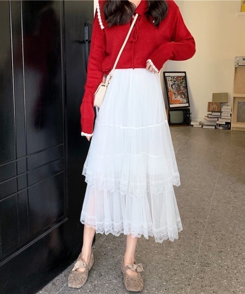 コムデギャルソン シアーティアードスカート COMME des GARCONS - 美品 コムデギャルソン COMME des GARCONS