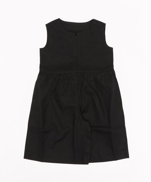 maarook（マルーク）の「[90-150]ポプリンサロペット（サロペット/オーバーオール・キッズ・ブラック・130cm/120cm/110cm/100cm/140cm/150cm/90cm）」の2枚目の写真