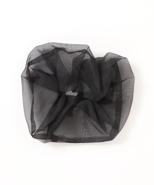 minia（ミニア）の「チュールビッグシュシュ　◇（シュシュ・レディース・ブラウン/ピンク/ライトベージュ/ホワイト/ブラック・FREE）」の6枚目の写真