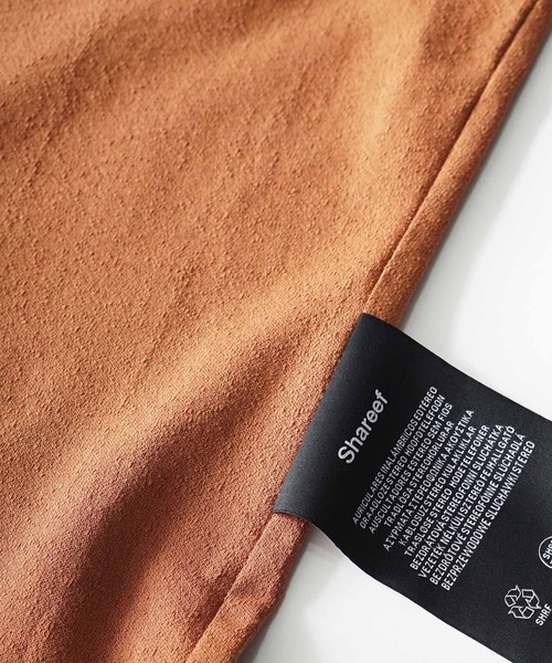 SHAREEF（シャリーフ）の「SCABROUS TEX FRONT DOT P/O（カーディガン/ボレロ・メンズ・ホワイト/ブラック/ネイビー/キャメル・1/2/3）」の11枚目の写真