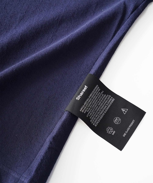 SHAREEF（シャリーフ）の「SCABROUS TEX FRONT DOT P/O（カーディガン/ボレロ・メンズ・ホワイト/ブラック/ネイビー/キャメル・1/2/3）」の17枚目の写真